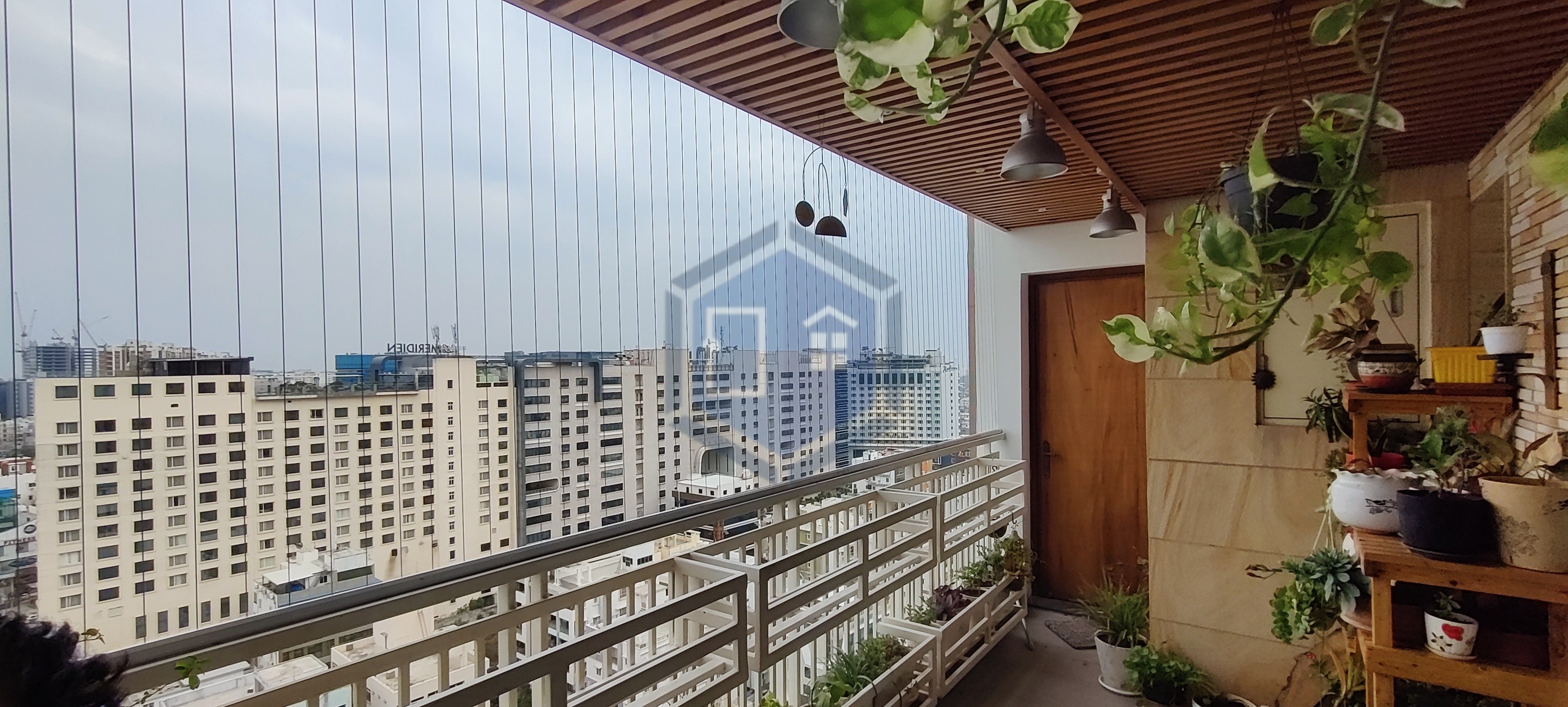 Invisible Grill Installation - Balcony Safety