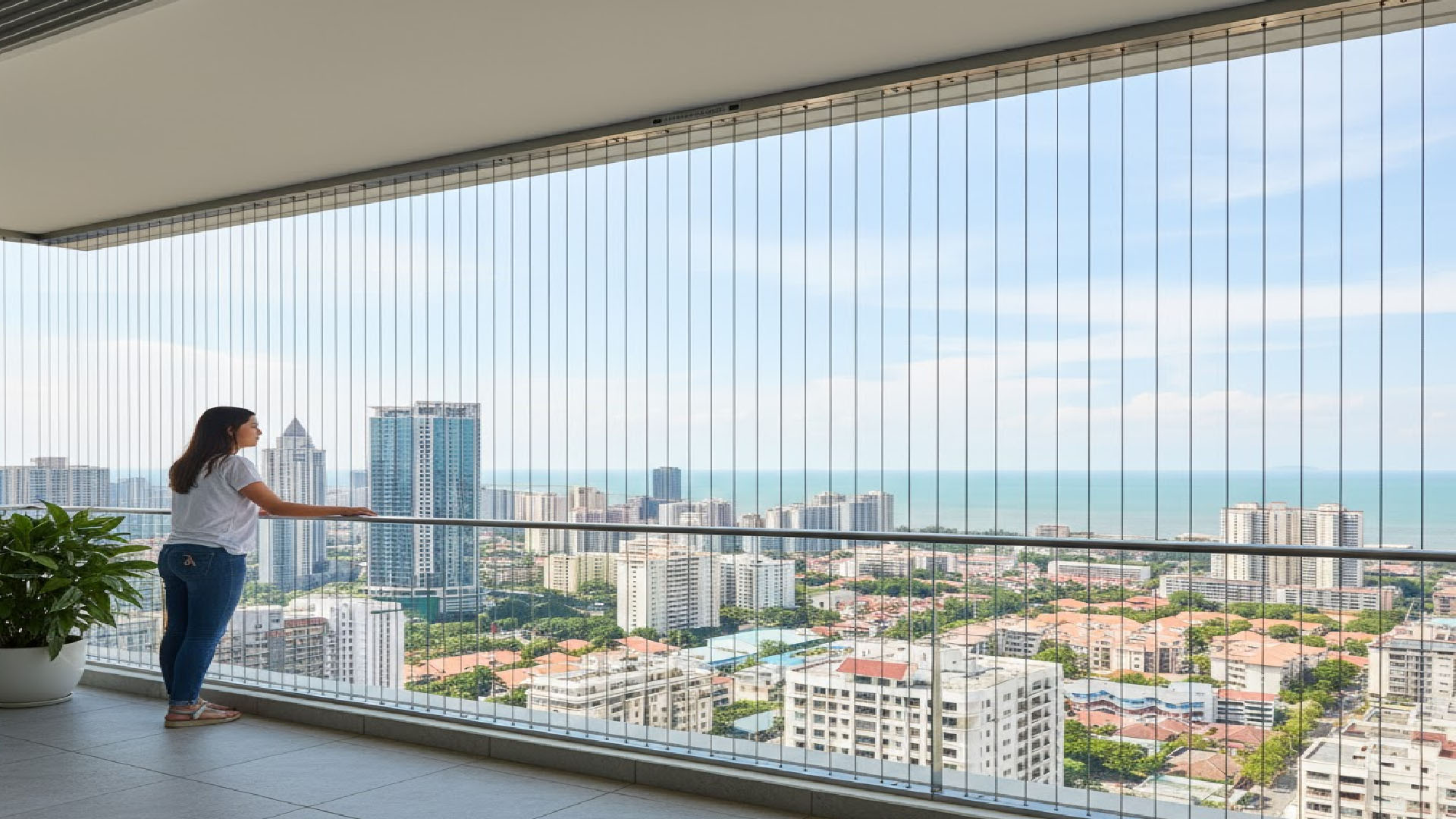 Invisible Grill for Apartments - Pune