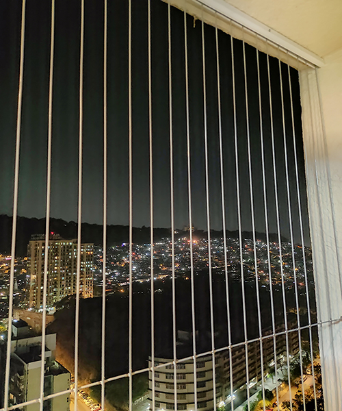 Staircase Grill Safety Solution
